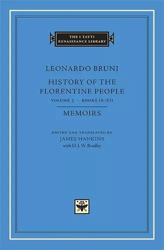 History of the Florentine People cover