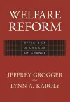 Welfare Reform cover