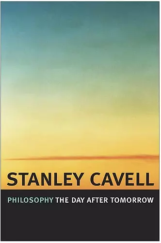 Philosophy the Day after Tomorrow cover