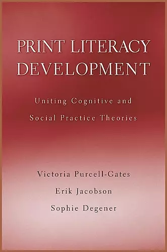 Print Literacy Development cover