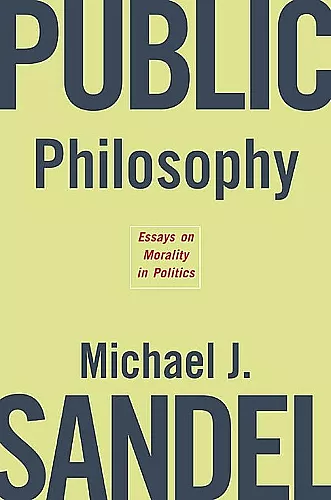 Public Philosophy cover