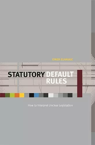 Statutory Default Rules cover