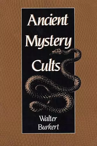 Ancient Mystery Cults cover
