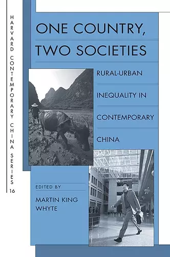 One Country, Two Societies cover