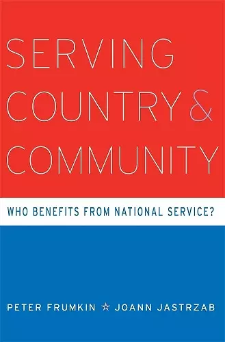 Serving Country and Community cover