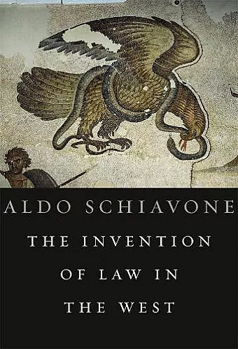 The Invention of Law in the West cover