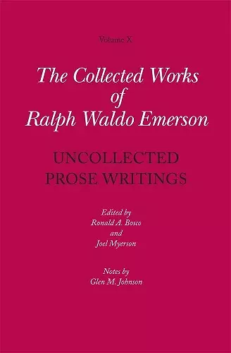 Collected Works of Ralph Waldo Emerson cover