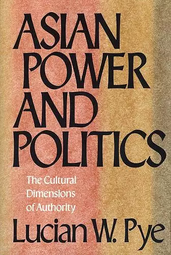 Asian Power and Politics cover