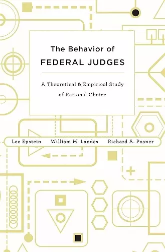 The Behavior of Federal Judges cover