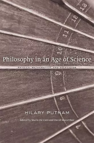 Philosophy in an Age of Science cover