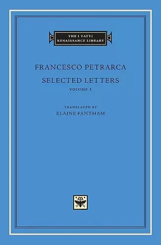 Selected Letters, Volume 1 cover