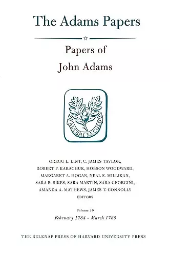 Papers of John Adams cover