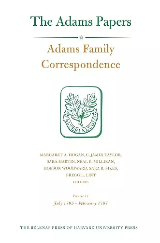 Adams Family Correspondence cover