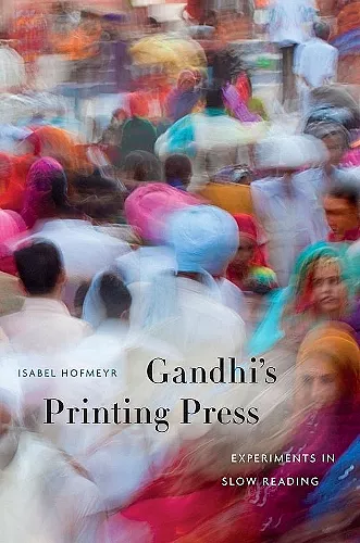 Gandhi’s Printing Press cover