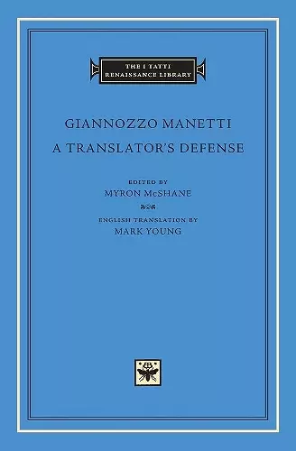 A Translator’s Defense cover