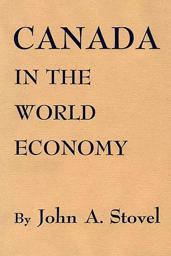 Canada in the World Economy cover