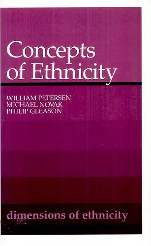 Concepts of Ethnicity cover