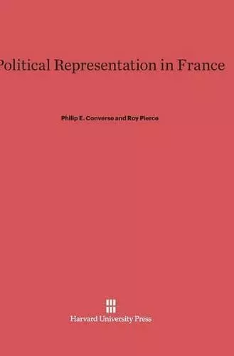 Political Representation in France cover