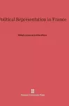 Political Representation in France cover