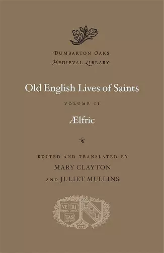 Old English Lives of Saints cover