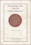 Proceedings of the Harvard Celtic Colloquium, 38: 2018 cover