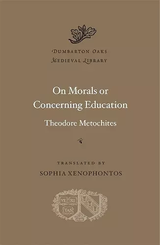 On Morals or Concerning Education cover