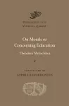 On Morals or Concerning Education cover