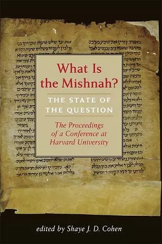 What Is the Mishnah? cover