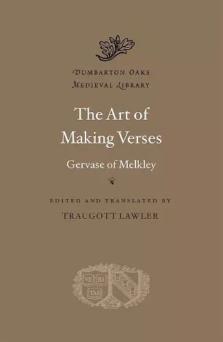 The Art of Making Verses cover