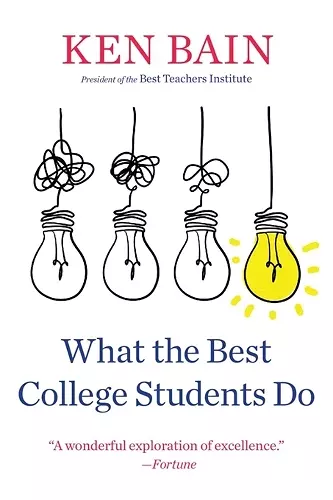 What the Best College Students Do cover