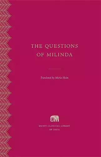 The Questions of Milinda cover