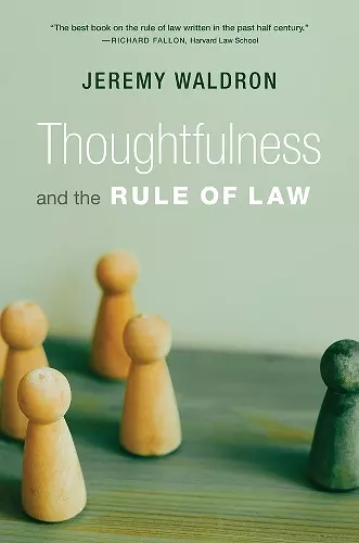 Thoughtfulness and the Rule of Law cover