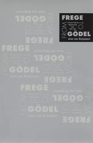 From Frege to Gödel cover