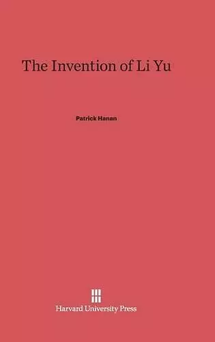 The Invention of Li Yu cover