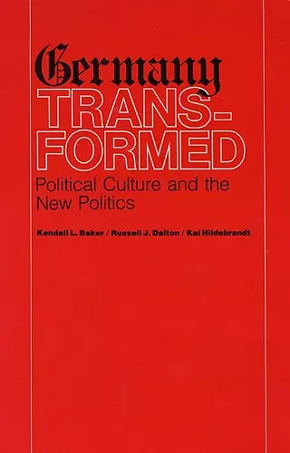 Germany Transformed cover