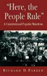 “Here, the People Rule” cover