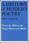 A History of Modern Poetry cover