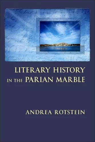 Literary History in the Parian Marble cover