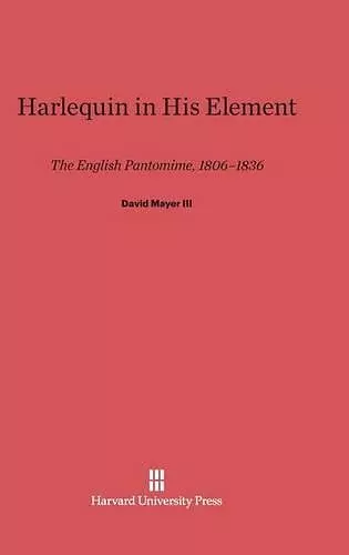 Harlequin in His Element cover