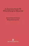 A Journey from St. Petersburg to Moscow cover