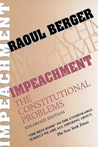 Impeachment cover