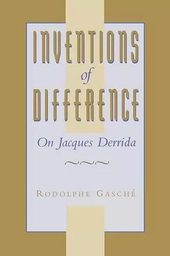 Inventions of Difference cover