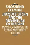 Jacques Lacan and the Adventure of Insight cover
