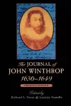 The Journal of John Winthrop, 1630–1649 cover