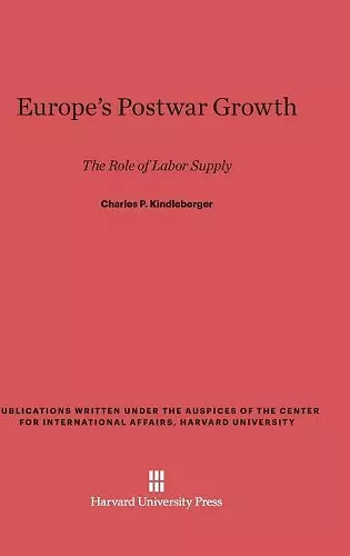 Europe's Postwar Growth cover