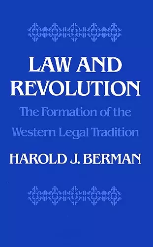 Law and Revolution, I cover