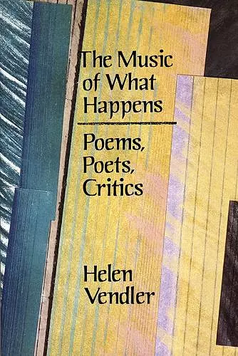 The Music of What Happens cover