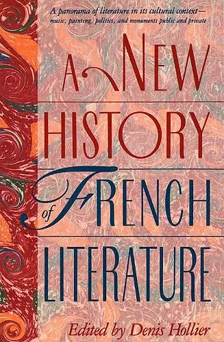 A New History of French Literature cover