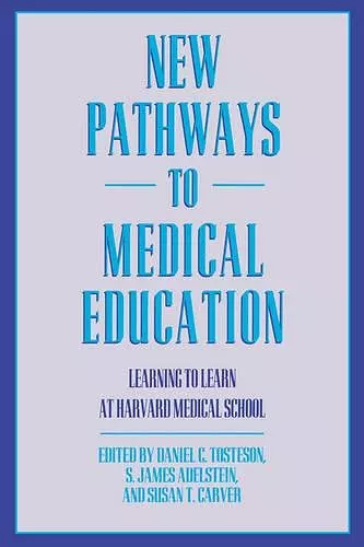 New Pathways to Medical Education cover