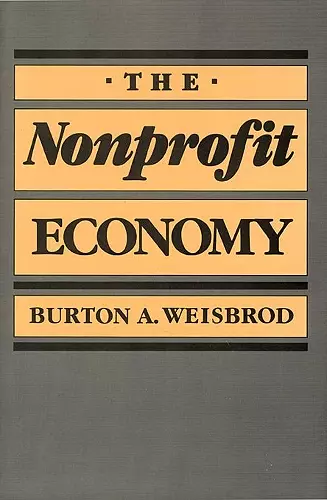 The Nonprofit Economy cover